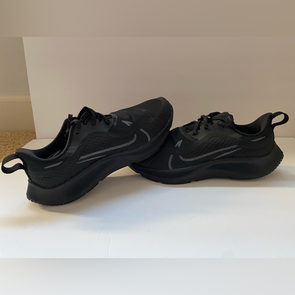 Nike Air Zoom Pegasus 37 Shield Black Anthracite New Mens Size 10